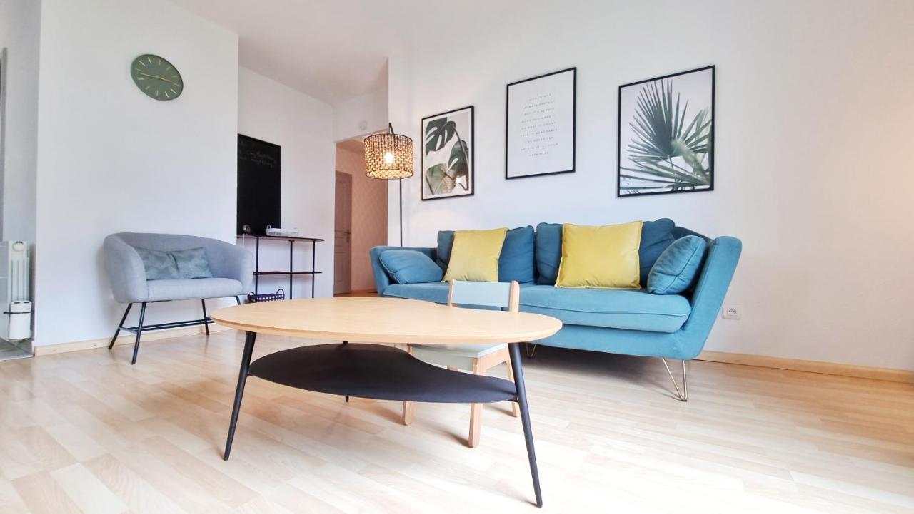 Chez Margot & Fawaz - Parking - 3 Chambres - Jardin - Relax Bnb コルマール エクステリア 写真